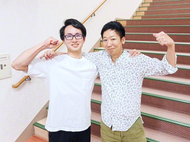 「ゴン活」を通して二人三脚で信心に励んできた、片桐さん㊧と川北さん