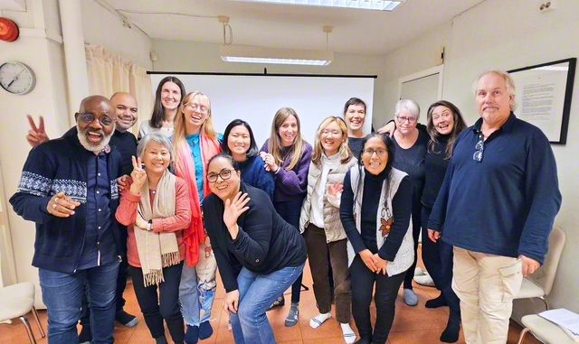 Members gathered at the Norwegian Hall. At the meeting, we sang the European Youth Group's favorite song, ``European Youth, Shine!''