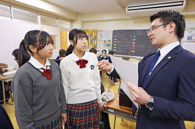 社会の特別授業の一こま（2024年11月）
