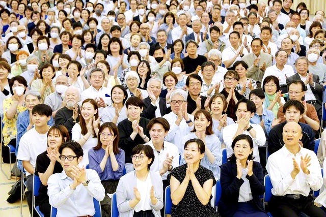 信心とは勇気。勇気の中に無限の希望と前進の力が！（9日、調布・狛江の大会）