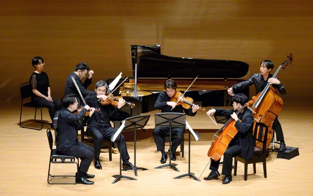 ピアノ六重奏曲などの演奏が披露された「おおたかの森スーパー・アンサンブル」コンサート　©Fumiaki　Fujimoto
