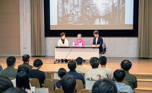広島青年部のアクションフォーラムから佐藤廣枝氏の被爆体験の聴講（3日、広島市内で）