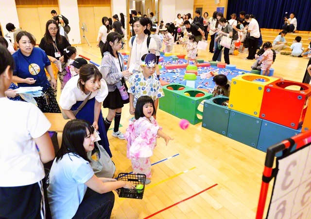 北海道・札幌創価幼稚園で盛大に開かれた「太陽の子まつり」