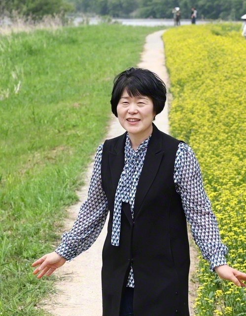 「豊かな自然にあふれたこの町が好きです」。自身を育んでくれた故郷への報恩に生きると、ソクさんは決めている