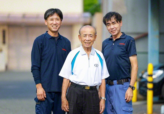 息子は3人。そのうち2人が実原運送で活躍する