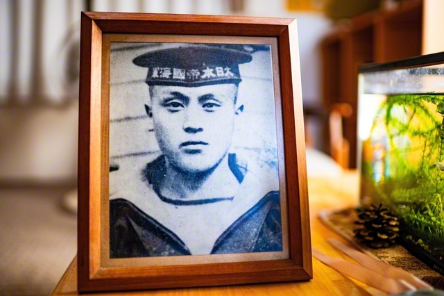 海軍として戦線に立った藤田さん。多くの仲間を見送ってきた