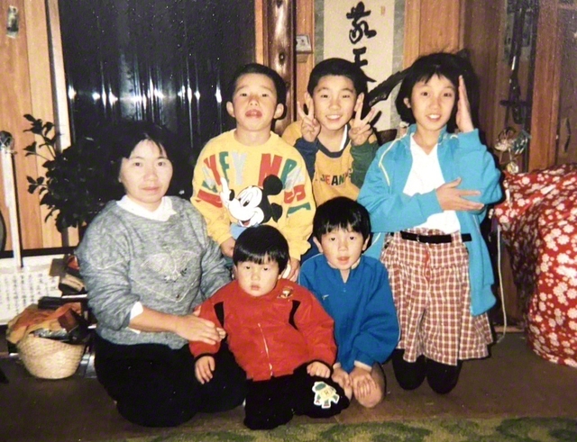幼き日の家族写真