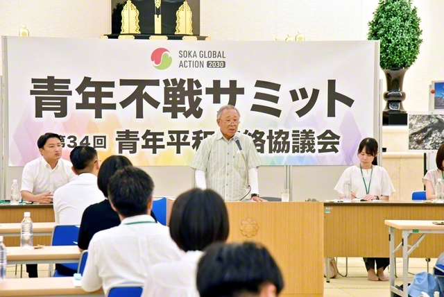 池田松義氏による被爆講話（8月30日）