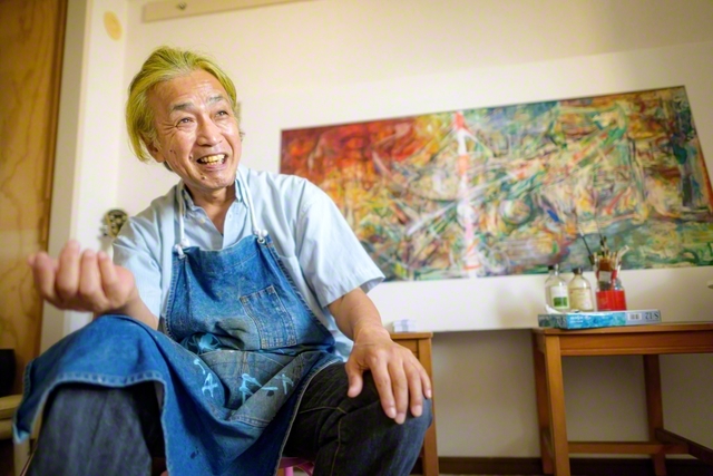 「心に師がいるから前に進める」と南谷さん。未知なる自分との出会いを求め、画道を歩み続ける