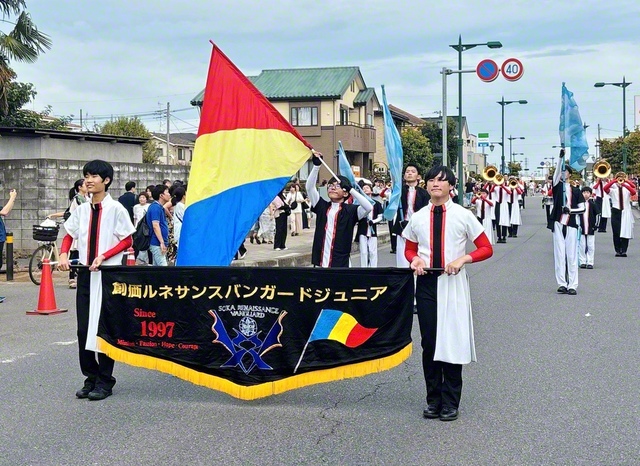創価ルネサンスバンガード・ジュニアが熱演（埼玉・新座市内で）