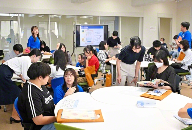 創価大学のオープンキャンパスで行われた“大学・学部選びワークショップ”