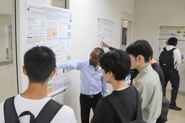 学生たちの研究発表