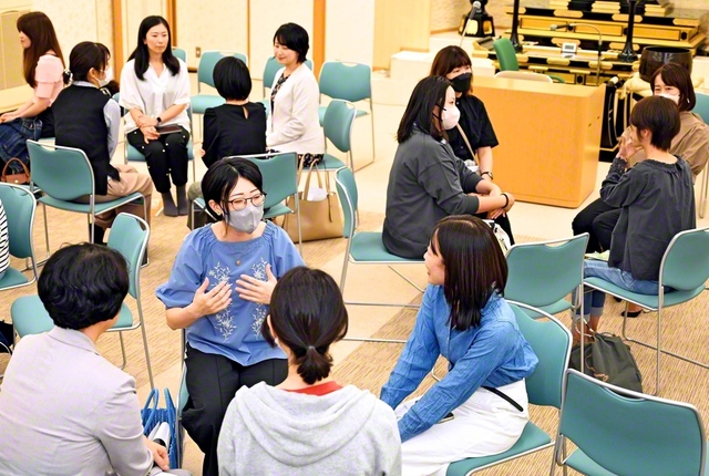 希望の未来を開くヤング白ゆり世代の創春リーダー会（今月、名古屋市で）