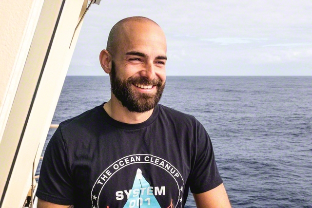 （エッガーさんの写真は本人提供、それ以外は全てオーシャン・クリーンアップ提供）