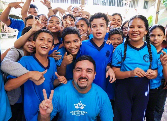 ホッシャさんの周りには笑顔がいっぱい