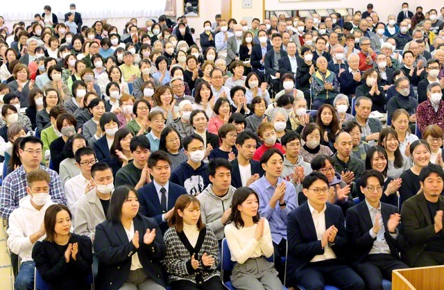 強き祈りと異体同心の団結で前進する町田総区の友（町田文化会館で）