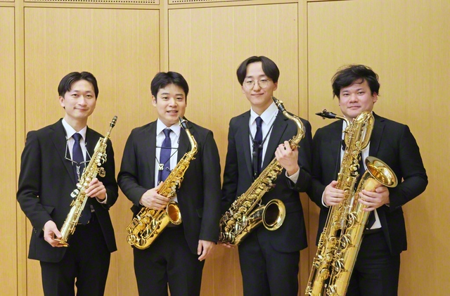 サクソフォン四重奏の出演者