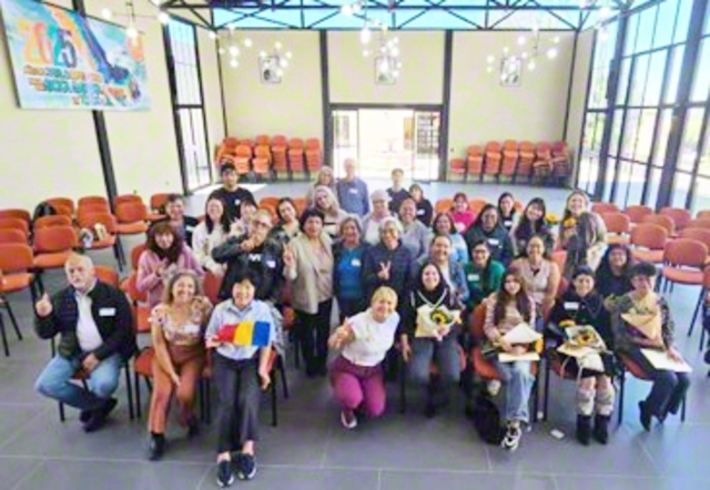 グアナファト州サン・ミゲル・デ・アジェンデ市にあるバヒオ会館での集い