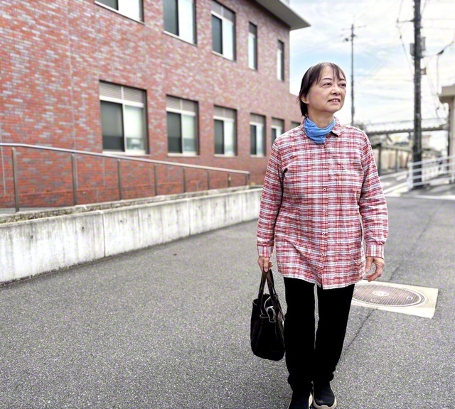 長島愛生園の入所者を訪ねる中西さん