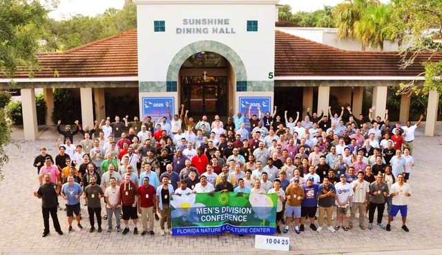 “地域広布の黄金柱”として新たな前進を誓い合ったアメリカ壮年部（10月4日）