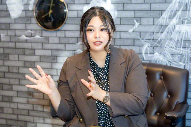 営業本部長の辻本真子さん