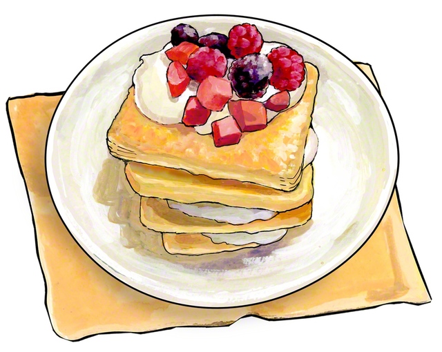 油揚げミルフィーユ