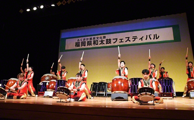 創価福岡先駆太鼓団