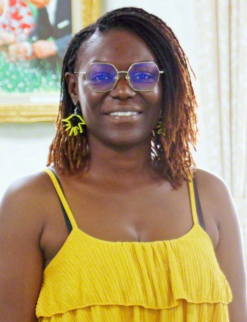 カメルーン　マリレーヌ・ケメ　副青年部長