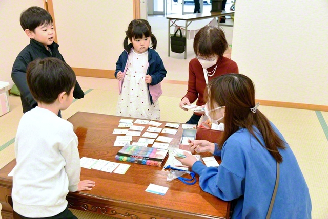 尾張文化会館で行われたプラザで（昨年12月14日）