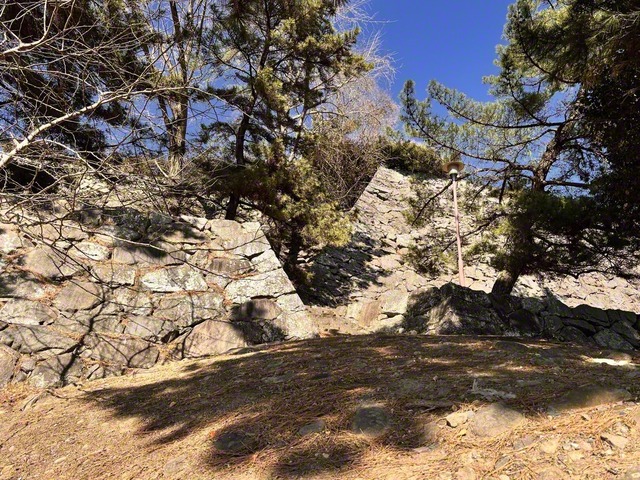 大分県日出（ひじ）町にある日出城址。別名・暘谷（ようこく）城と呼ばれ、中国の古典『淮南子』の一節「日は暘谷より出でて咸池（かんち）に浴す」から引用し、命名されたと伝えられている＝大分・田中亨一通信員