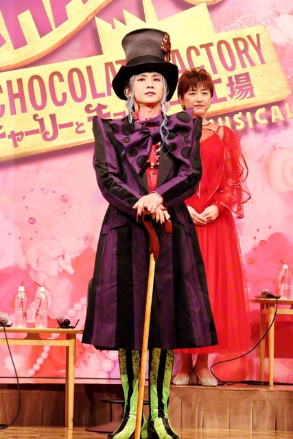 ウィリー・ウォンカ役の堂本光一