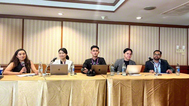 APFSDに先立って行われ、SGIの代表が登壇したユースフォーラムの分科会（同18日）