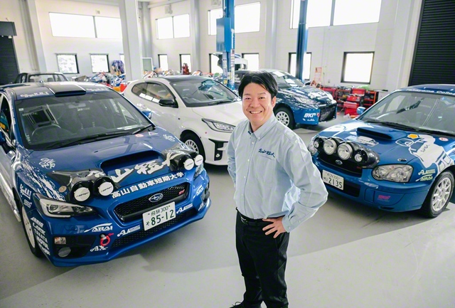 ラリーチームの屋台骨を支える野尻さん