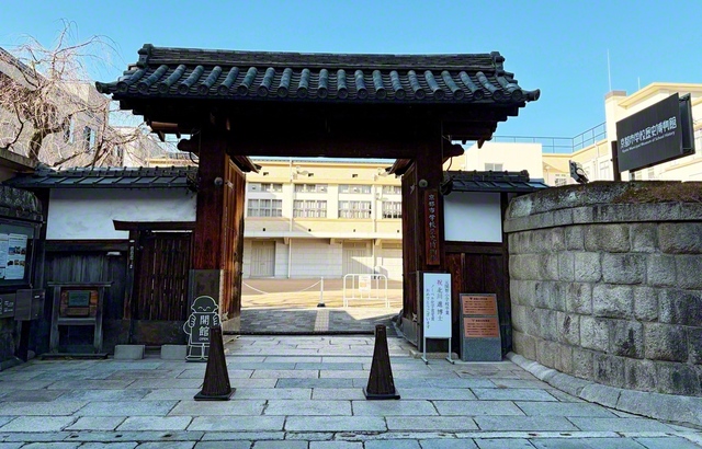 高麗門や石垣は国登録有形文化財に指定