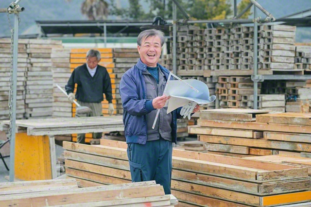 型枠職人として陰に徹してきた古市さん