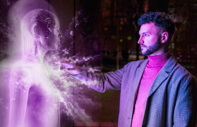 近未来には亡くなった人のデータで作られたAIとコミュニケーションできることも（WESTEND61/アフロ）