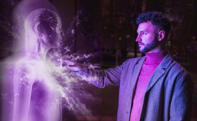 近未来には亡くなった人のデータで作られたAIとコミュニケーションできることも（WESTEND61/アフロ）