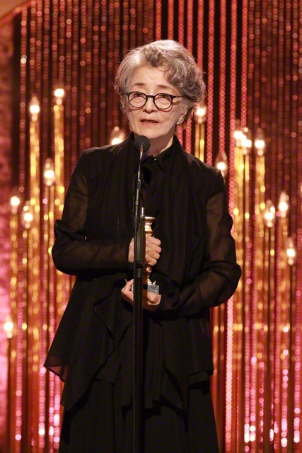 「TOKYOタクシー」で最優秀主演女優賞を受けた倍賞千恵子