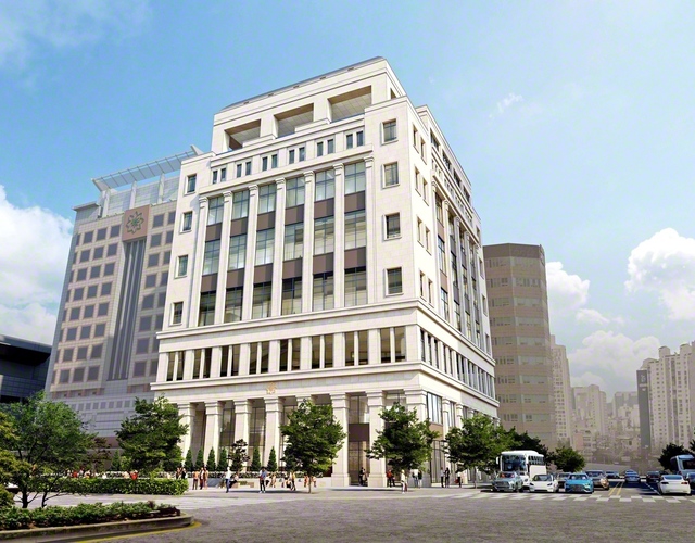 韓国SGI「創価世界友好センター」の完成予想図。平和と文化の哲学を発信していく