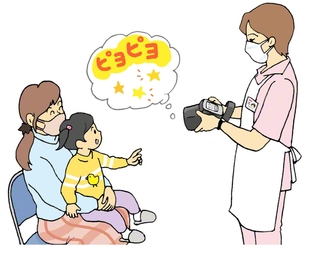 3歳児健診での屈折検査