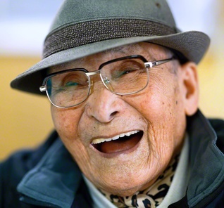 破顔一笑する山下さん