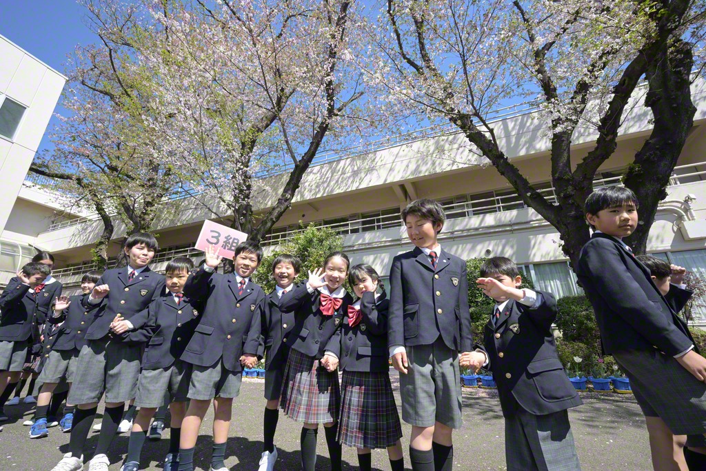 東京創価小学校の入学式
