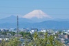 東京・創価高校から望む富士山