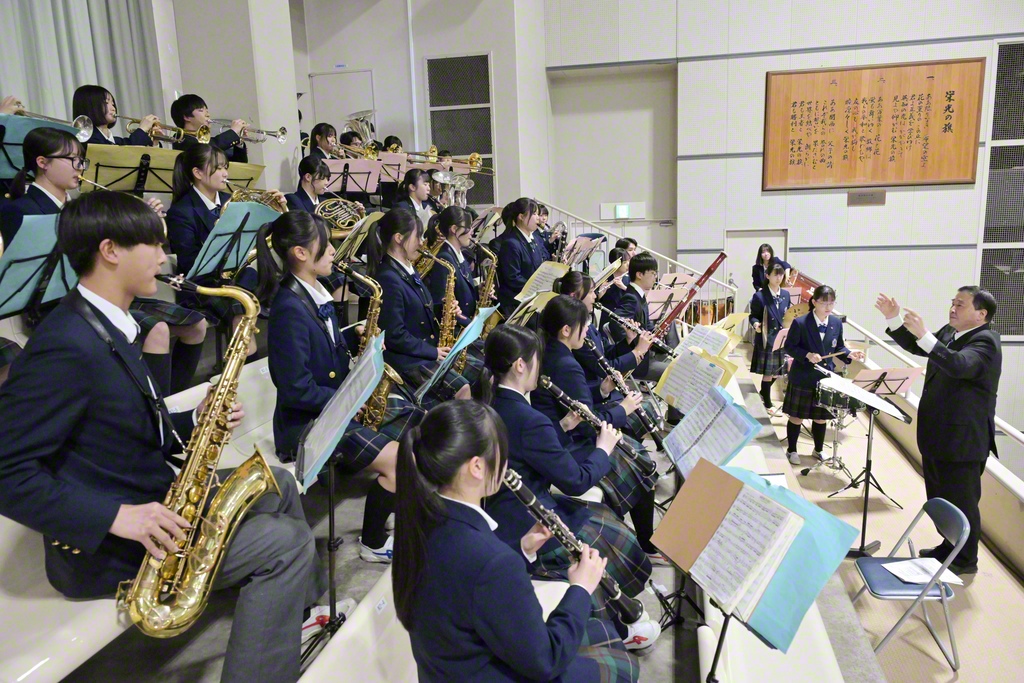 関西創価高校の入学式