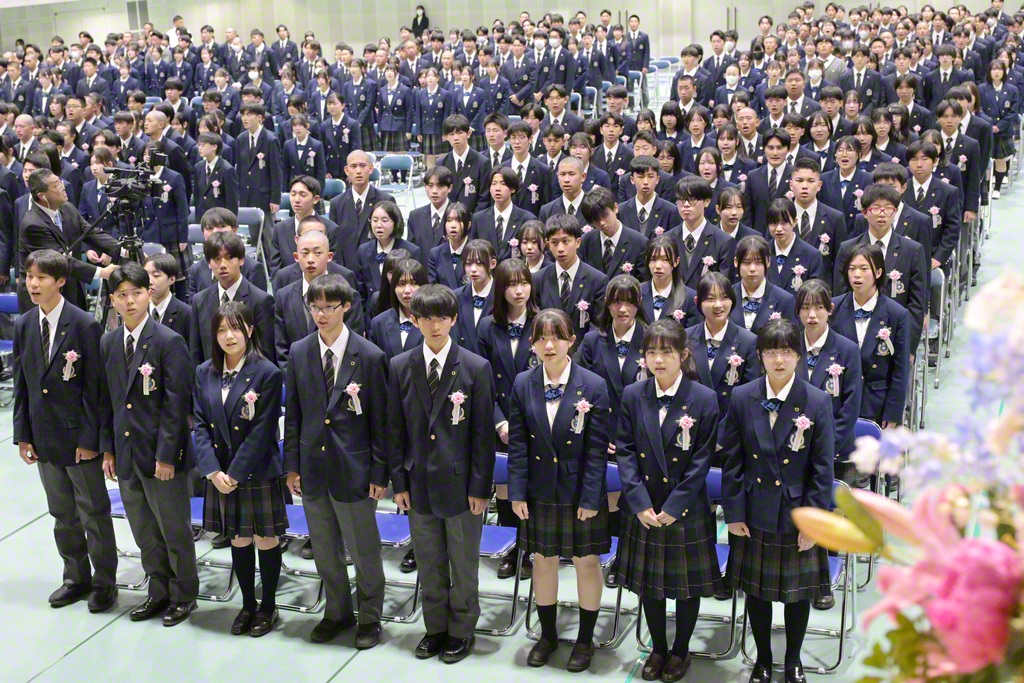 関西創価高校の入学式