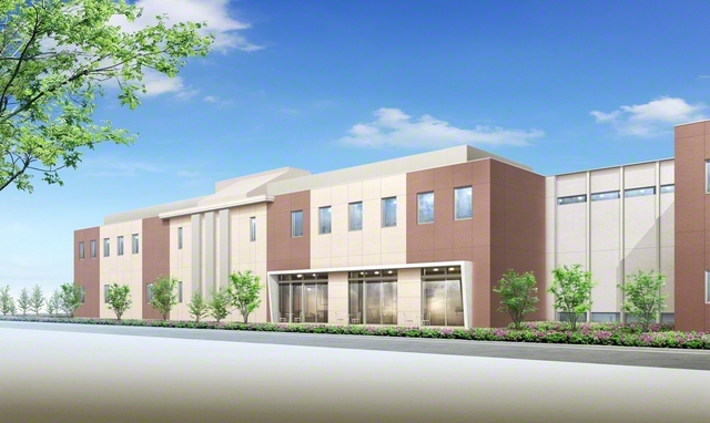 東京・創価高校の女子寮「友舞寮」増築棟の完成予想図