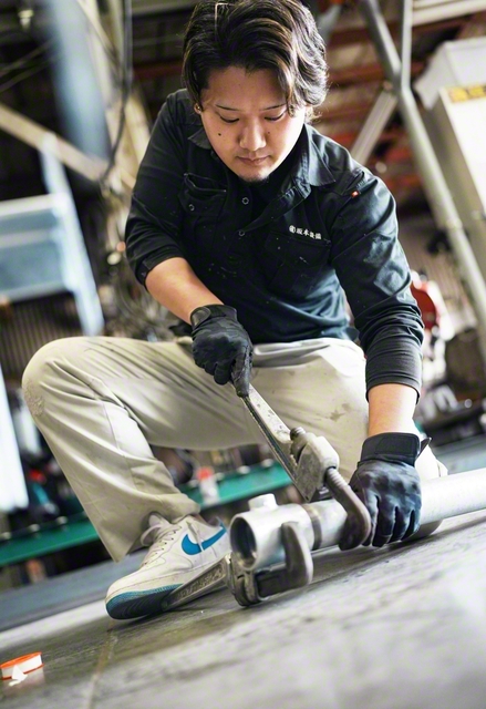 仕事でも、学会活動でも、一期一会の縁を大事にする坂本さん。「新しい人との出会いが、ホント楽しいっすね」