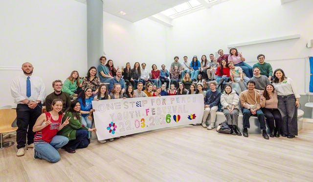 スイス・フランス語方面青年部の会合（3月22日、ローザンヌ市内で）