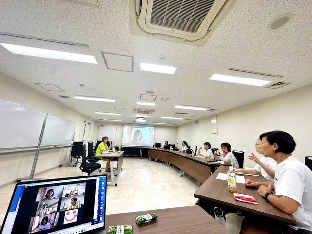 リアルとオンラインで学べる「動くからだ作り学講座」の様子