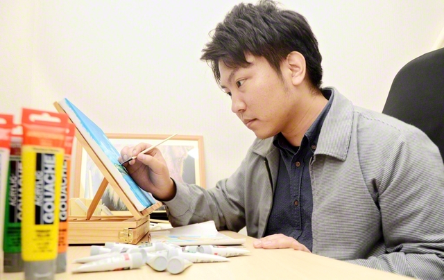 【福岡】「自分の作品で元気と勇気を届けたい」と石垣さん